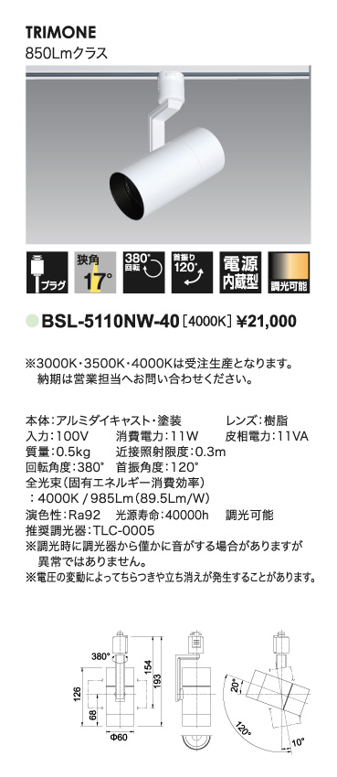 トリムワンスポット＿寸法図