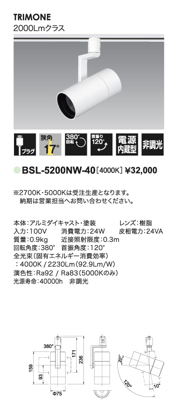トリムワンスポット＿寸法図