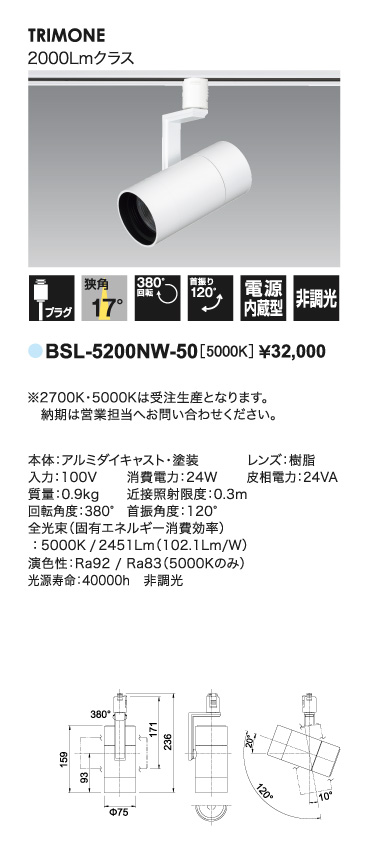 トリムワンスポット＿寸法図