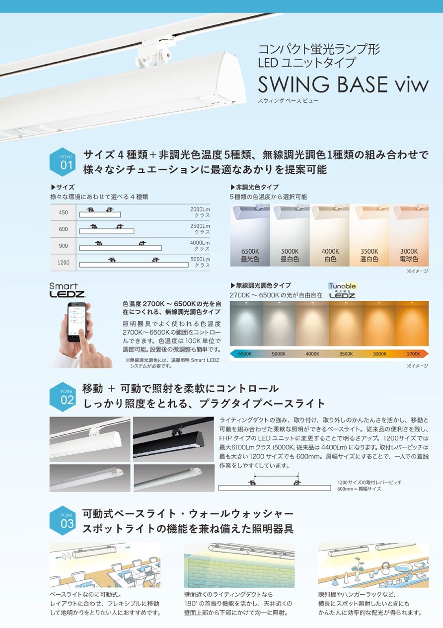 WING BASE viwシリーズ＿特長